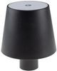 LED Akku Flaschenleuchte warmweiß, Li Akku, ØxH 10x12cm schwarz Bild 2