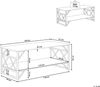 Couchtisch Holzoptik taupe rechteckig BOLTON Bild 3