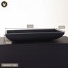 VIVANNO Pflanzschale Fiberglas ZOEY Schale, Anthrazit Matt 49x19x8 cm Bild 3