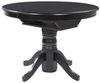 Ausziehbarer Esstisch AKRON 106 150 cm 106 cm Schwarz Bild 5