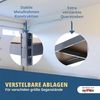 Grafner® Lagerregal 180 x 90 x 40 cm mit 5 Böden max. 875 kg Metall verzinkt Kellerregal Schwerlastregal Bild 5
