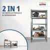 Grafner® Lagerregal 180 x 90 x 40 cm mit 5 Böden max. 875 kg Metall verzinkt Kellerregal Schwerlastregal Bild 4