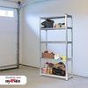 Grafner® Lagerregal 180 x 90 x 40 cm mit 5 Böden max. 875 kg Metall verzinkt Kellerregal Schwerlastregal Bild 2
