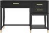 loft24 Schreibtisch Westerleigh, mit höhenverstellbarer Tischplatte und 2 Schubladen, Breite 116 cm Bild 4