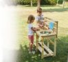 Matschküche aus Holz - ca. 90 x 44 x 94 cm - Happy People 75207 Bild 2