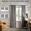 Deconovo Verdunkelungsvorhang Gardinen mit Ösen Blickdichte Vorhang Kälteschutz Schlafzimmer 2er Set, Blackout Curtain einfarbig Thermo Vorhang Verdunkelung Wärmeisolierend Bild 2