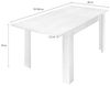 Dmora - Ausziehbarer Tisch Corbara, Küchenkonsole, Esstisch mit Verlängerung, Ausziehbares Küchenregal, Made in Italy, 137x90 h79 cm, Eiche Bild 2