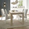 Dmora - Ausziehbarer Tisch Corbara, Küchenkonsole, Esstisch mit Verlängerung, Ausziehbares Küchenregal, Made in Italy, 137x90 h79 cm, Eiche Bild 4