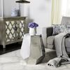 SAFAVIEH Decorative Stool Metal Stool, in Silver, 45 X 55 X 55 Bild 3