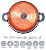 Topf-Set 6tlg Edelstahl Kochgeschirr Induktion Rostfrei Deckel SS6 Bild 4