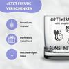 Lasernauten Whiskyglas Glas mit Gravur "Optimismus - Sumsi mit Po" lustiges Geschenk Bienchen, mit Gravur Bild 4