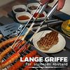 Praknu Grillbesteck-Set Grillbesteck Set aus Edelstahl Vatertag - Mit Tragetasche - Robust, (Set, 1 tlg), Mit Tragetasche - Robust und Hitzebeständig Bild 2