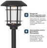 LED-Solar-Wegleuchte"Fride", 3 Stück Bild 2