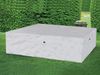 Wetterfeste Schutzhülle Abdeckung L für Gartenmöbel Lounge Set, Polyester grau, 300 x 200 x 75 cm Bild 4