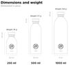 24 Bottles Trinkflasche Urban Bottle Stone Passion Pink 500ml Bild 4