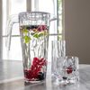 Koziol Superglas Kanne Club Pitcher, Wasserkrug, Karaffe, Kunststoff, Crystal Clear, 1. 5 L, 4687535 Bild 3