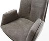 Barstuhl Clea-Flex Bouclé Soft Schlamm Freischwinger Flach Edelstahl Silberfarben Bild 5