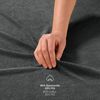 Blumtal® Frottee Spannbettlaken - 2er Set Kuschelig weiches Bettlaken 180x200 cm, Oeko-Tex 100 Zertifiziert, bis 22cm Matratzenhöhe, Anthrazit Bild 4