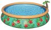 457x84 Design Pool Rund Paradise Palms mit Filterpumpe und Sprinkler Palme Bild 4