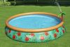 457x84 Design Pool Rund Paradise Palms mit Filterpumpe und Sprinkler Palme Bild 3