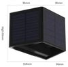 Arnusa LED Außen-Wandleuchte Wandlampe Solarleuchte kabellos hell Außenleuchte Wandleuchte außen, Einstellbarer Lichtkegel, Dämmerungsschalter, LED fest integriert, warmweiß, verstellbarer Lichtkegel einfache Montage Bild 2