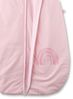 SANETTA Baby-Schlafsack Rosa | Praktischer und bequemer Unisex-Schlafsack aus Bio-Baumwolle. Baby-Schlafsack mit Reißverschluss und Regenbogen-Print | Baby Sleeping Bag Bild 3