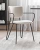 Esszimmerstuhl 2er Set ELKO Creme Bild 2