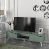 Fernsehschrank Kullila 160x35x40 cm Grün/Weiß [en. casa] Bild 3