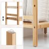 Songmics Standregal mit 4 Ablagen, Bambus natur, 31,5 x 45 x 111 cm Bild 4