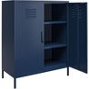 loft24 Mehrzweckschrank Bradford Spind Schrank aus Metall, 2 Türen Bild 5