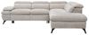 Vente-unique - Ecksofa mit Schlaffunktion - Ecke rechts - Strukturstoff - Beige - SURDELI Bild 4
