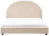 Wasserbett Bouclé VAUCLUSE 140 x 200 cm Beige Bild 5