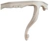 Biscottini - Wandregal aus Holz - L 50 x T 24 x H 34 cm - Finish Antik Weiß - Regal - Eckregal Küche - Made in Italy Bild 2