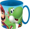 Super Mario Becher Mikrowellengeeigneter Kunststoffbecher 390 ml – Motivbecher für Kinder Bild 4