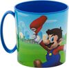 Super Mario Becher Mikrowellengeeigneter Kunststoffbecher 390 ml – Motivbecher für Kinder Bild 2