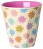Rice - Melamine Cups with Fun Fair Prints - Pink - Small Bild 4