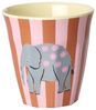 Rice - Melamine Cups with Fun Fair Prints - Pink - Small Bild 5