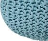 Pouf hellblau ⌀ 40 cm CONRAD Bild 5
