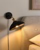 Wandlampe YERALA verstellbar Mango Holz Schwarz Bild 2