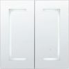 Bad Spiegelschrank LED MAZARREDO 60 cm 60 cm Schwarz Bild 5