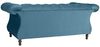 Ivette Sofa 2-Sitzer Samtvelours Petrol Buche Nussbaumfarben Bild 3