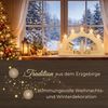 Weigla LED Schwibbogen Weihnachtsmarkt, Lichterbogen aus Holz, NATUR, Made in Germany (1-tlg), Erzgebirge garantiert, Weihnachtsdeko Innen, Weihnachtsbeleuchtung Bild 3