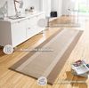 Kurzflor Teppich Läufer Band Creme Beige - 80x200x0,9cm Bild 4
