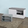 Sitzbank mit Sitzkissen,Schuhschrank,Garderobenbank,FSR37-W Bild 2