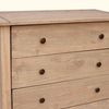 Home Discount Panama Aufbewahrungs Truhe 4 Schublade, Eiche Natur Wachs Finish massiv Schlafzimmer Möbel, Beige Bild 4