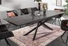 riess-ambiente Esstisch EUPHORIA 180-220-260cm anthrazit - Lava-Design, Keramik made in Italy (Einzelartikel, 1-St), 3 Auszugsstufen für bis zu 12 Personen – ideal für Dein Esszimmer Bild 4
