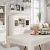 Lomadox Highboard INGENIO-161, Kommode Hochkommode Sideboard Anrichte modern in Esche weiß Bild 2