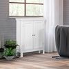 Teamson Home Stratford Badezimmerbodenschrank weiße ELG-676 mit 2 Regalen Bild 2