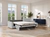 Vente-unique - VIZIR Sofa Stoff Grau - B 223 cm152 cm x H 110 cm95 cm x L 282 cm Bild 3