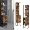 Badschrank Fyrk Antikholz 33 x 185 cm Vicco Bild 4